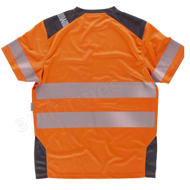 Camiseta workshell de alta visibilidad