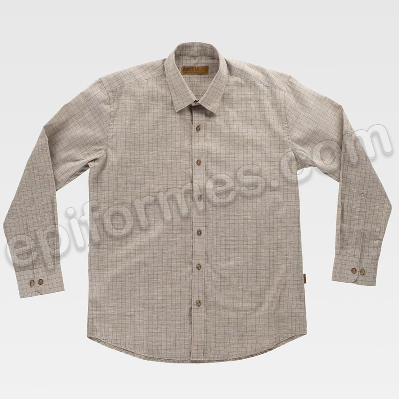 Camisa unisex, cuadros