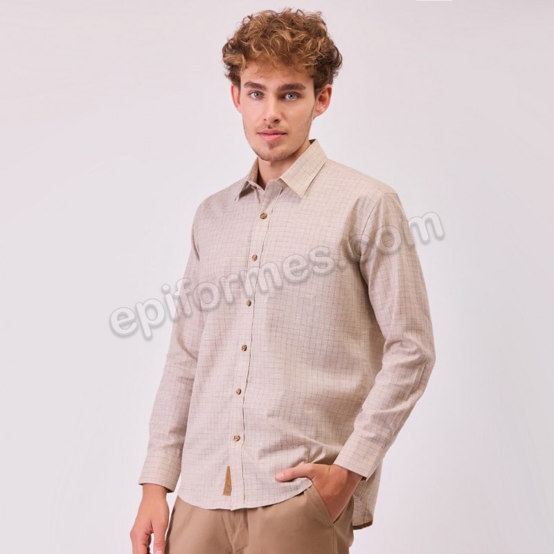 Camisa unisex, cuadros