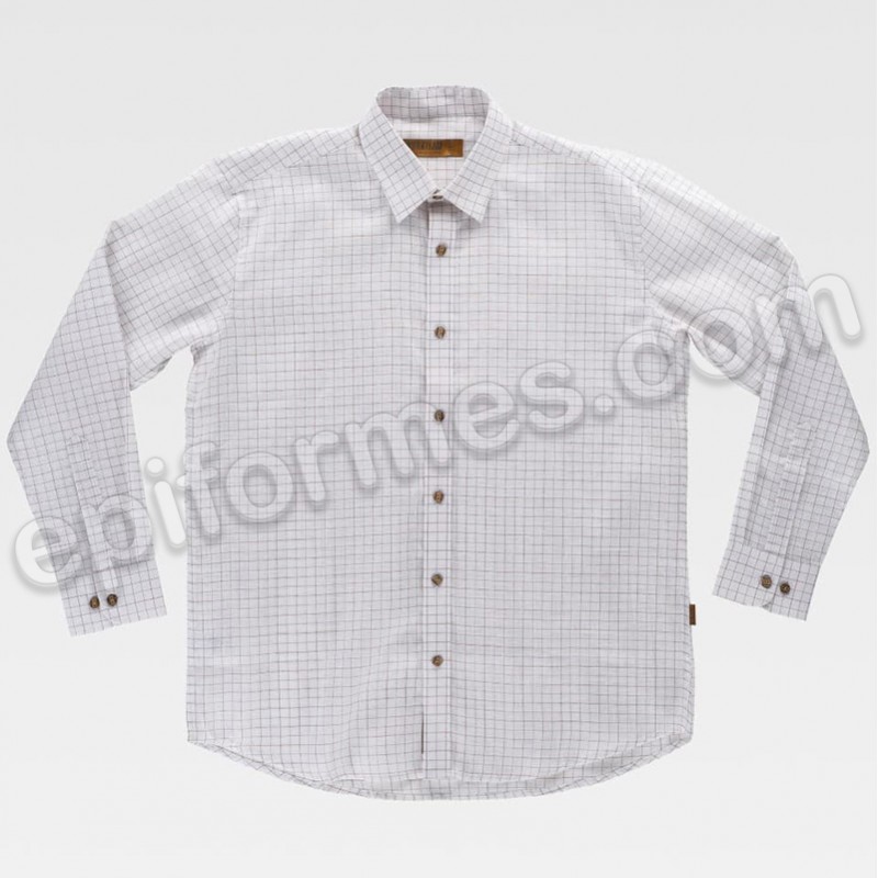 Camisa unisex, cuadros