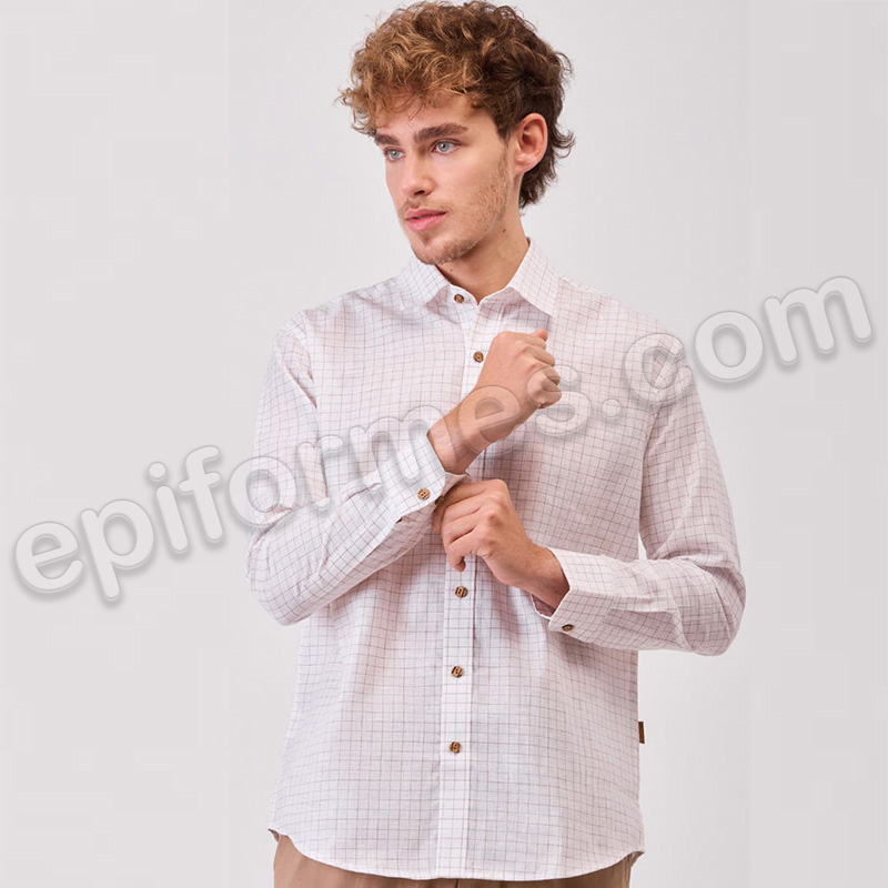 Camisa unisex, cuadros