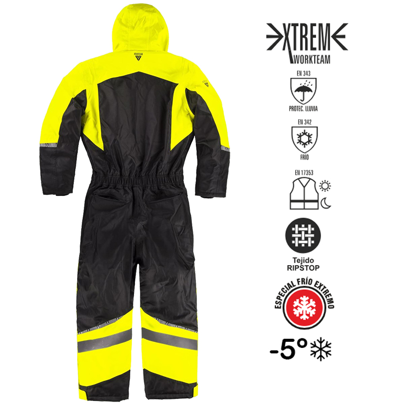 Buzo impermeable acolchado Buzo impermeable acolchado