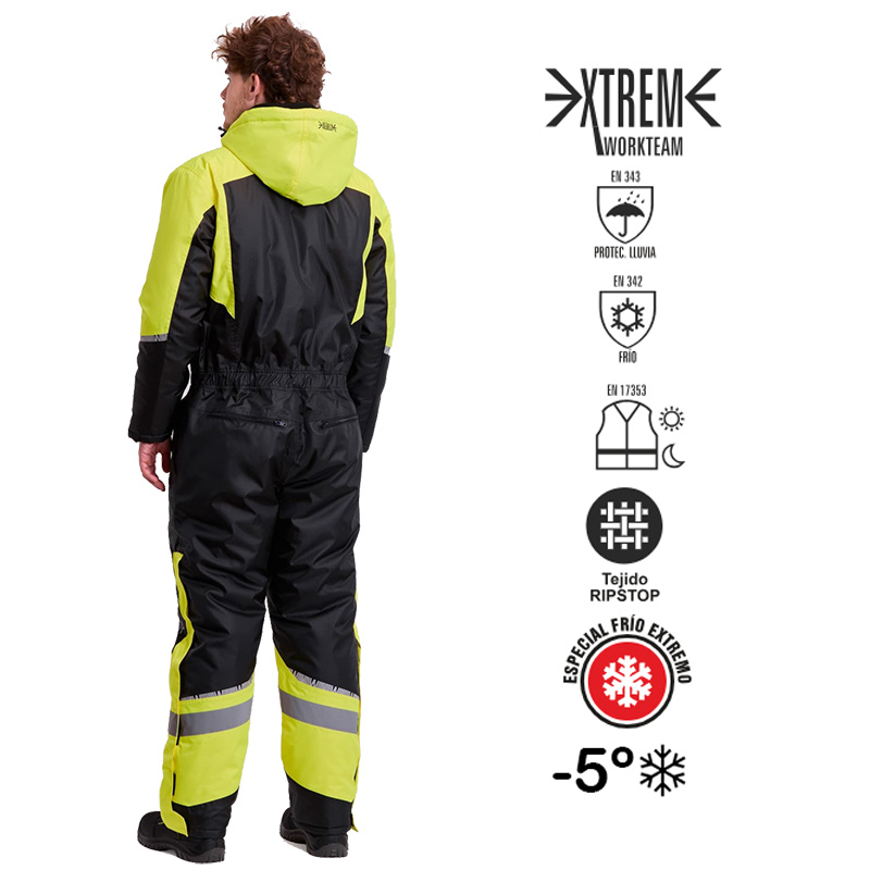 Buzo impermeable acolchado Buzo impermeable acolchado