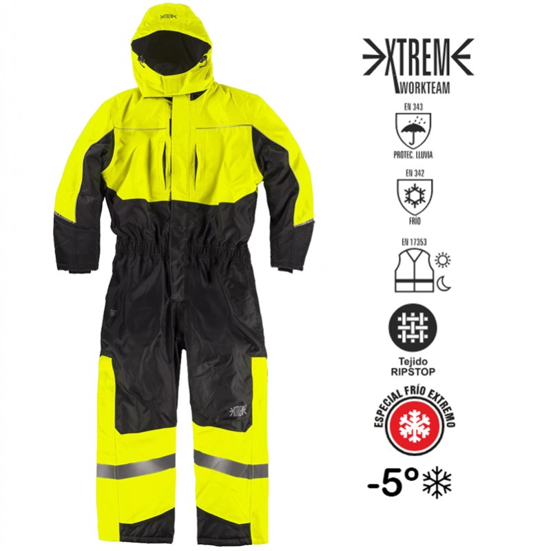 Buzo impermeable acolchado Buzo impermeable acolchado