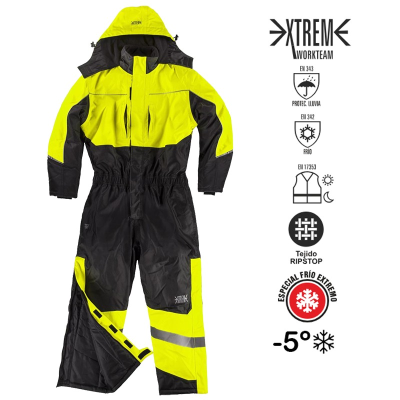 Buzo impermeable acolchado Buzo impermeable acolchado