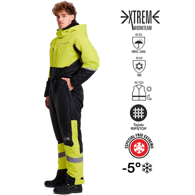Buzo impermeable acolchado Buzo impermeable acolchado