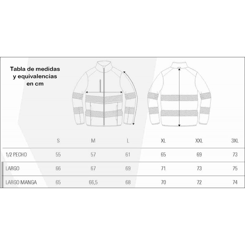Cazadora unisex AV, reversible