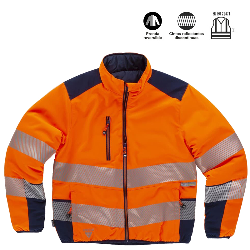 Cazadora unisex AV, reversible