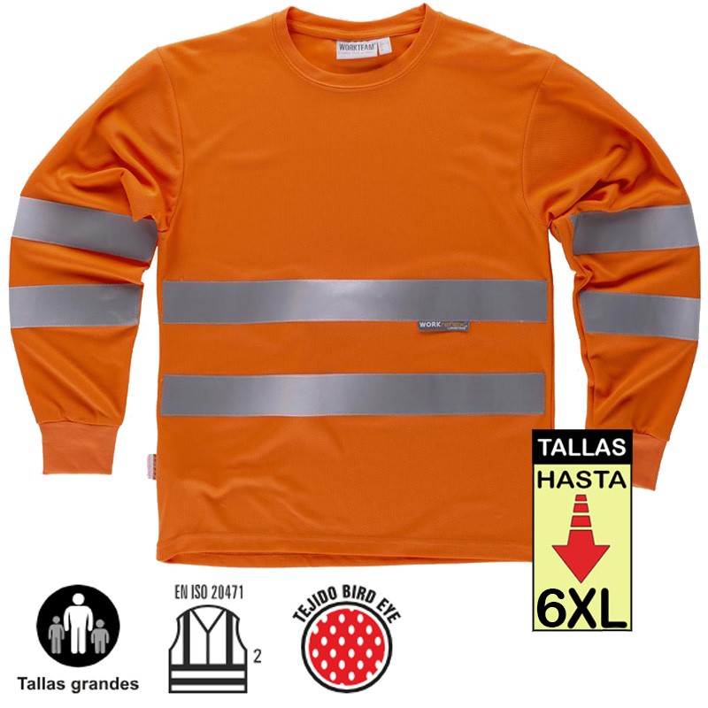 Camiseta Alta Visibilidad manga larga