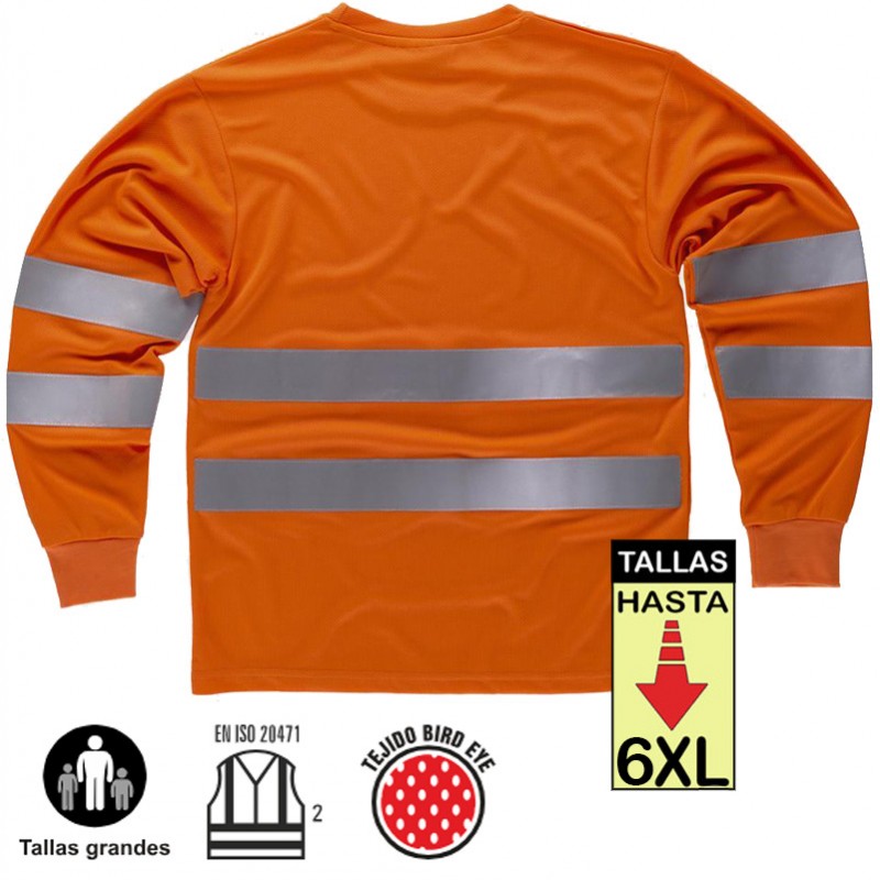 Camiseta Alta Visibilidad manga larga