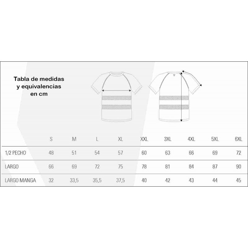 Camiseta Alta Visibilidad Combinada