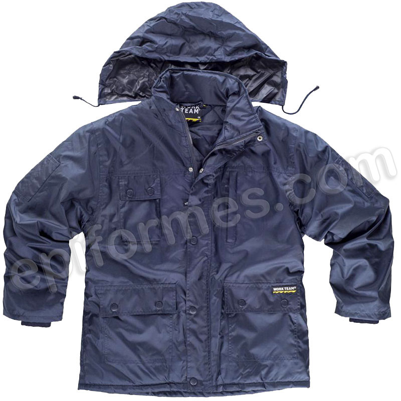 Parka básico acolchado impermeable 