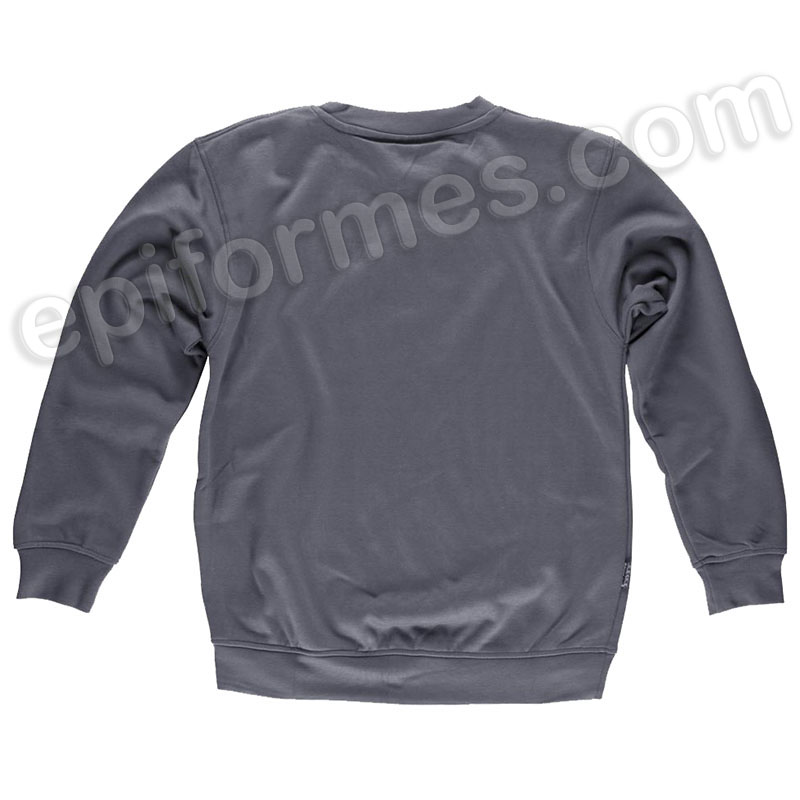 Sudadera laboral clásica gris