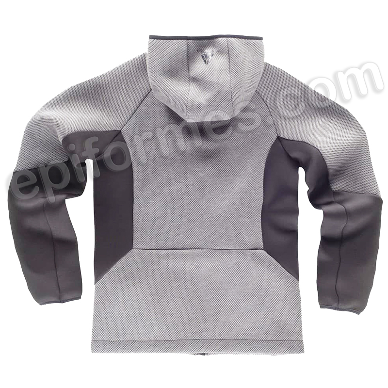 Sudadera combinada con capucha future