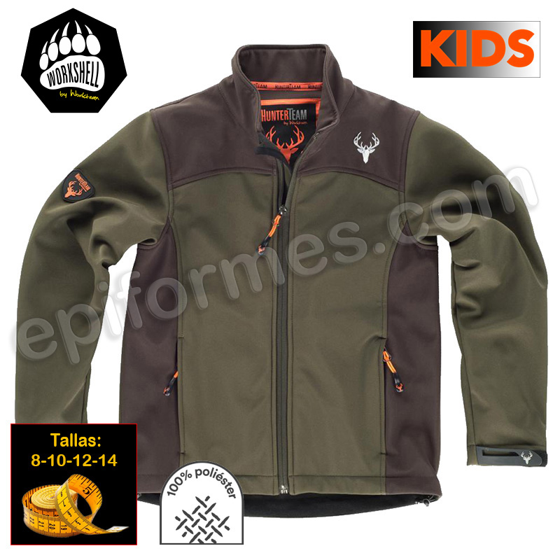 Chaqueta infantil worshell