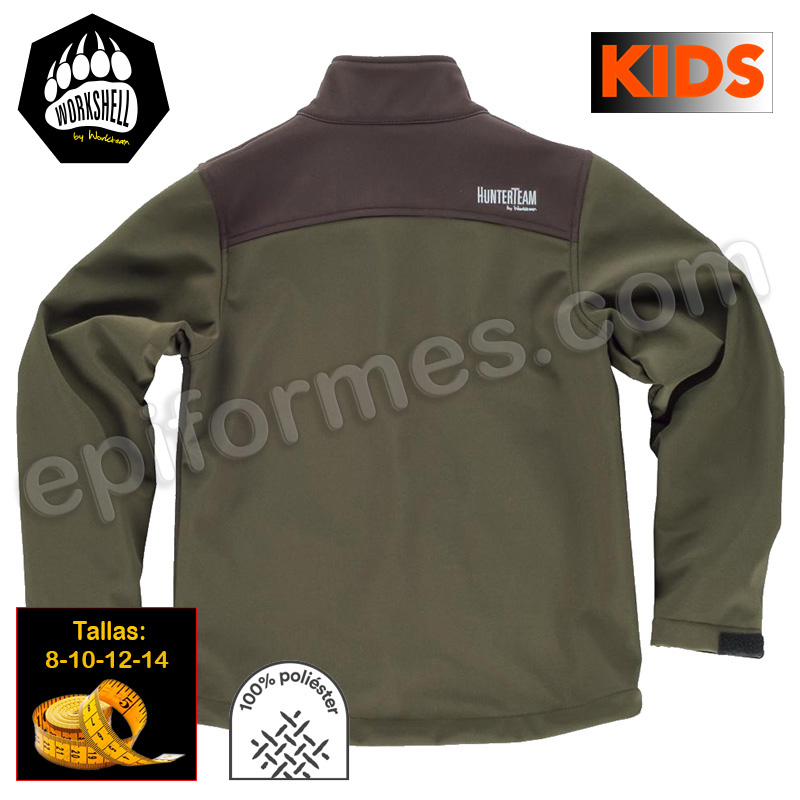 Chaqueta infantil worshell