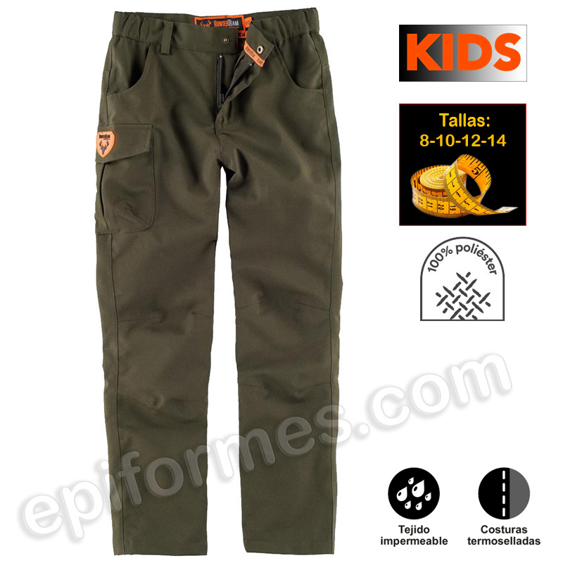 Pantalón infantil impermeable