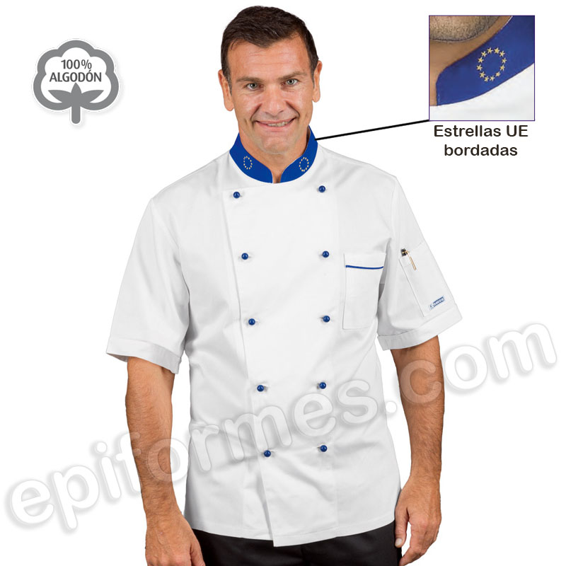 Chaqueta cocinero unión europea M/C