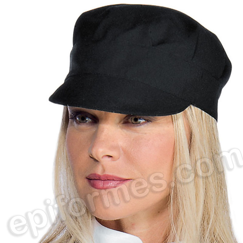 Gorro con visera Negro