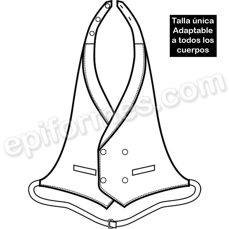 Chalecos unisex de talla única