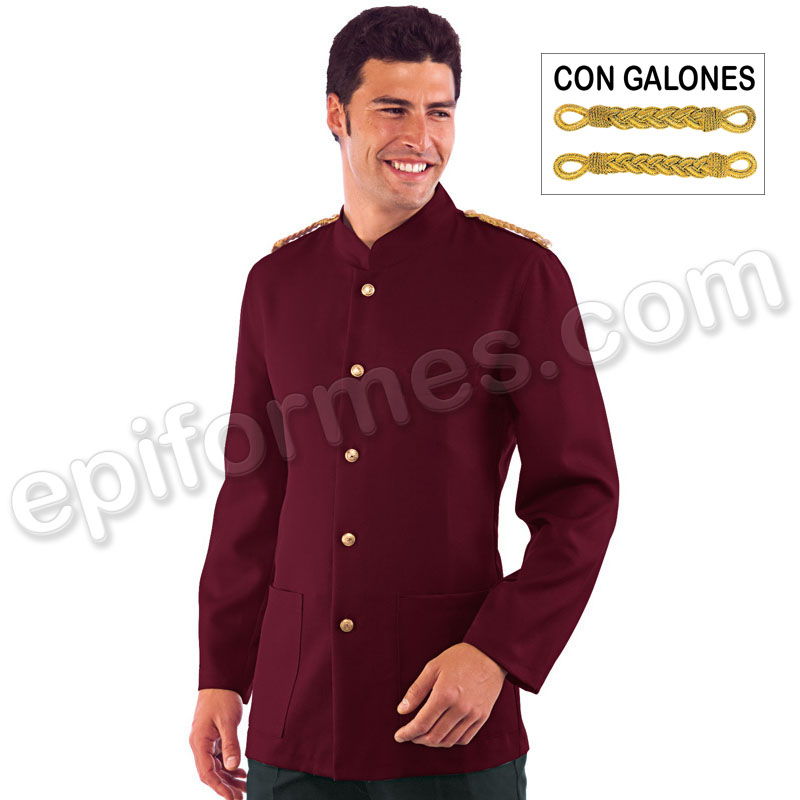 Chaqueta coreana unisex con galones