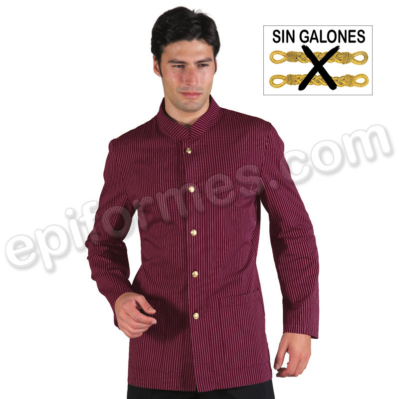 Chaqueta coreana unisex sin galones