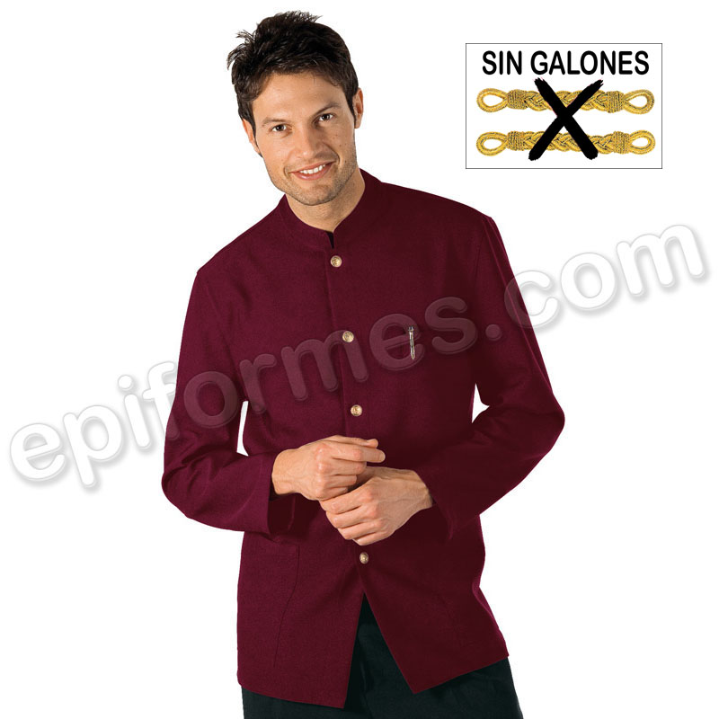 Chaqueta coreana unisex sin galones