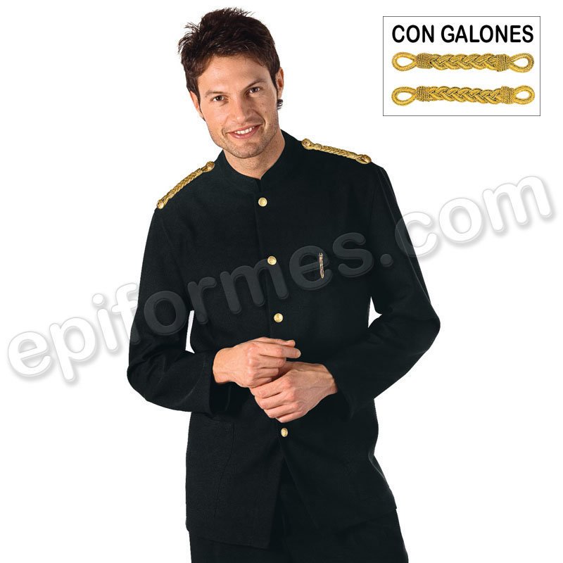 Chaqueta coreana unisex con galones