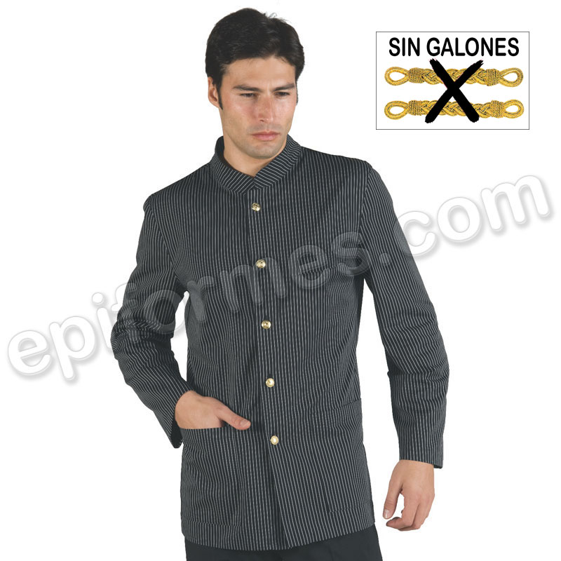 Chaqueta coreana unisex sin galones