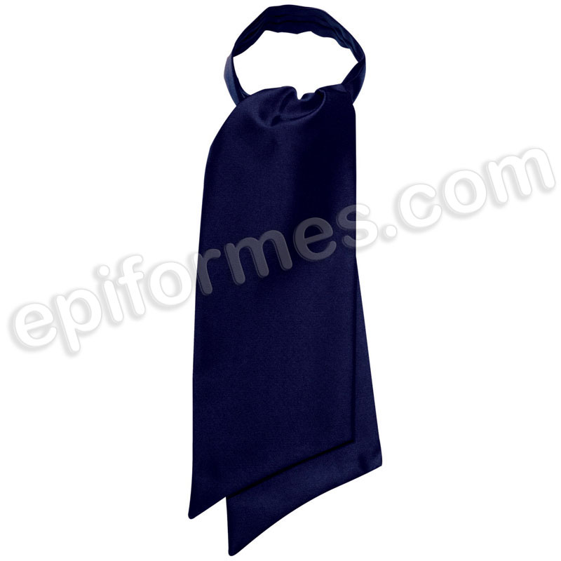 Foulard ascot azul marino