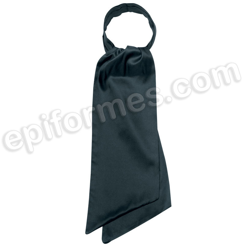 Foulard ascot negro