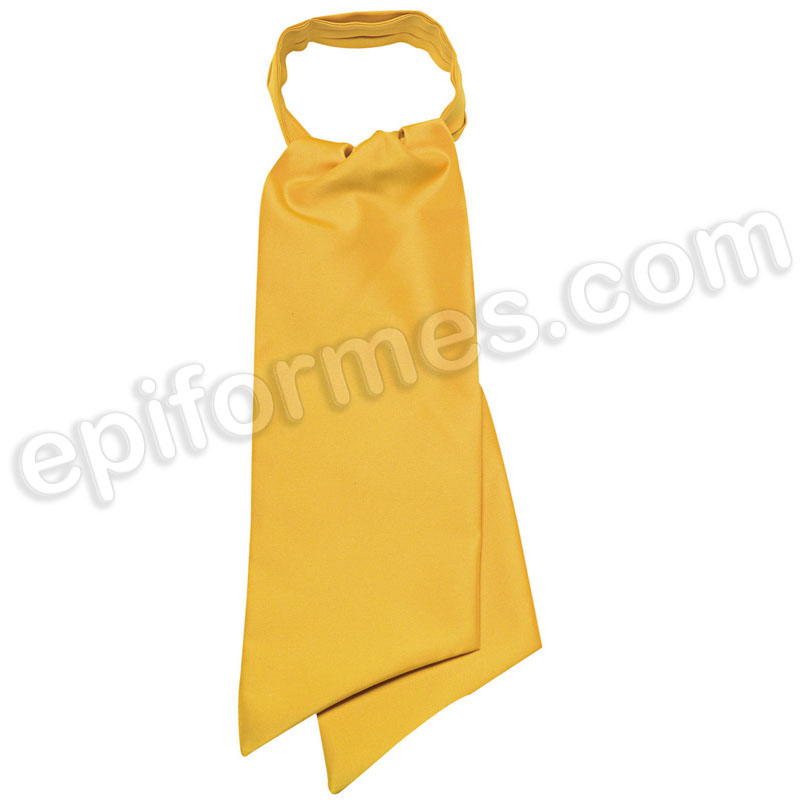 Foulard ascot amarillo