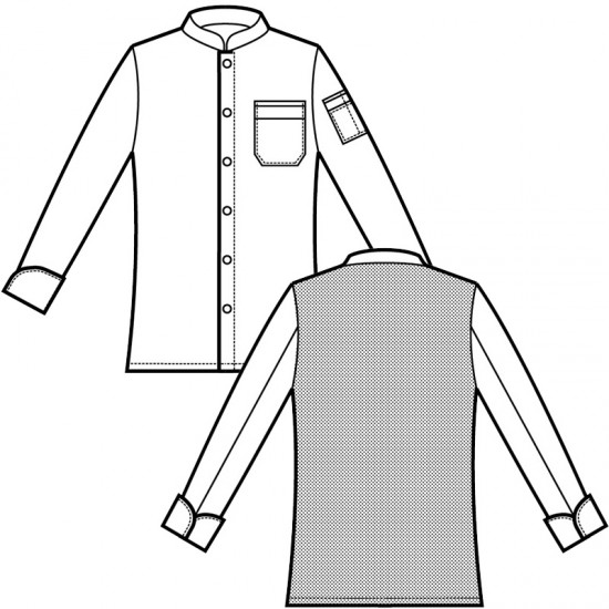 Camisa de cocinero unisex Koen