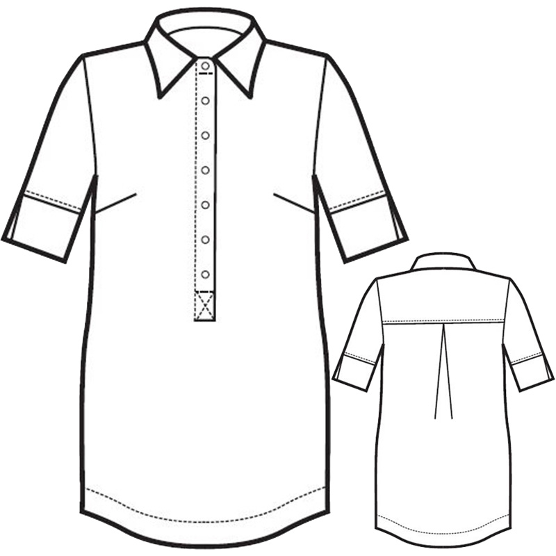 Blusa Java lino