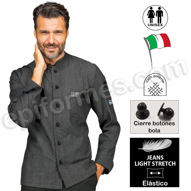 Chaqueta cocinero Koen ligera y elástica