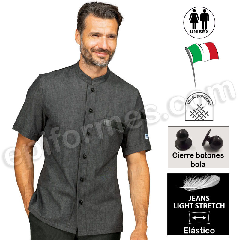 Chaqueta cocinero Koen ligera y elástica