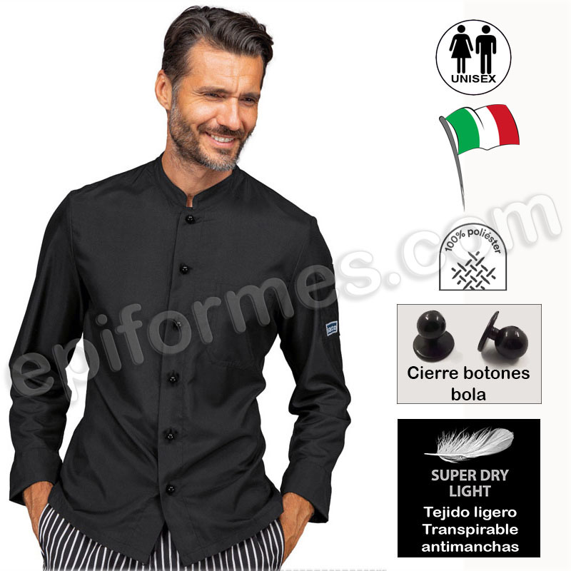 Chaqueta cocinero koen ligera y seca