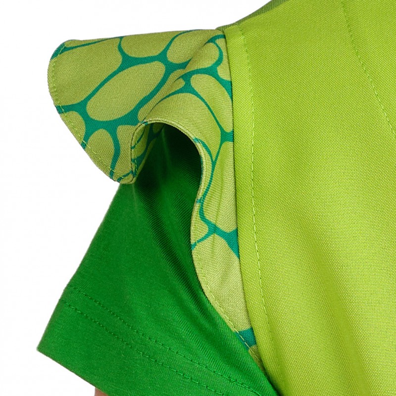 Estola Ranita con Volantes y 4 Bolsillos