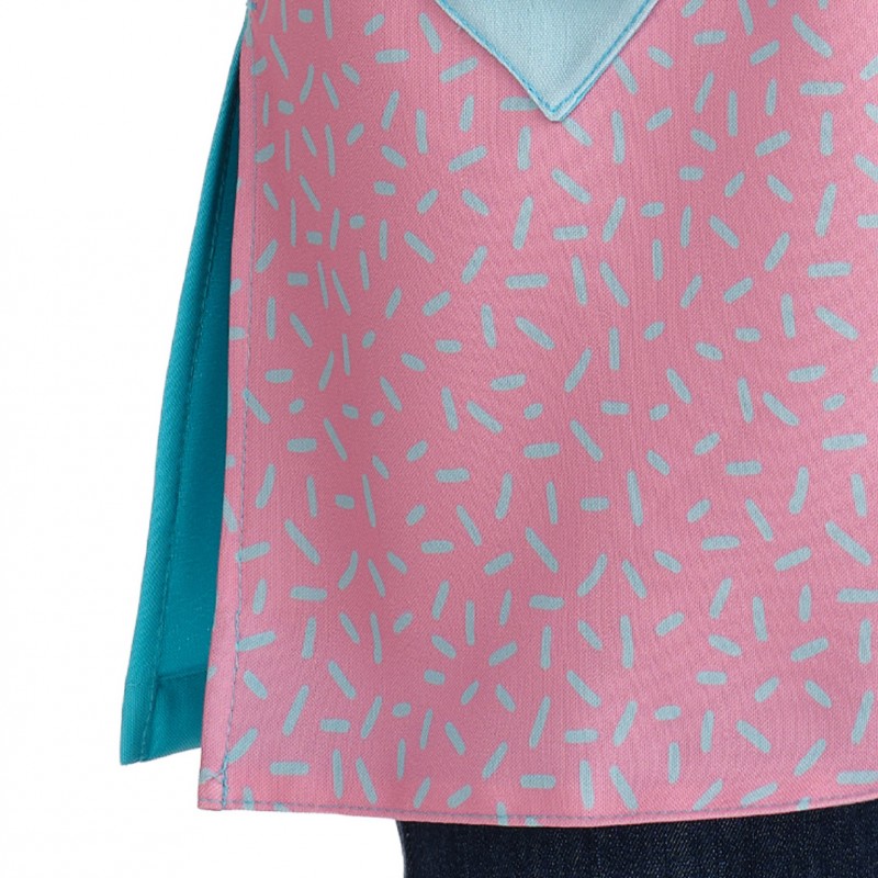 Bata Maestra Sin Mangas Corazones Lacla