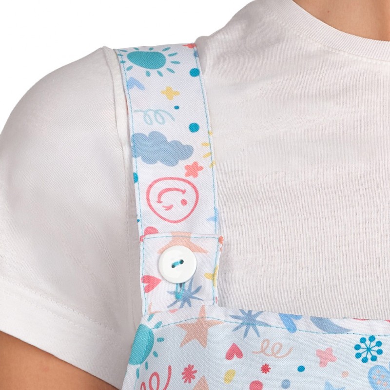 Pichi Maestra Sin Mangas Diver Estampado Lacla