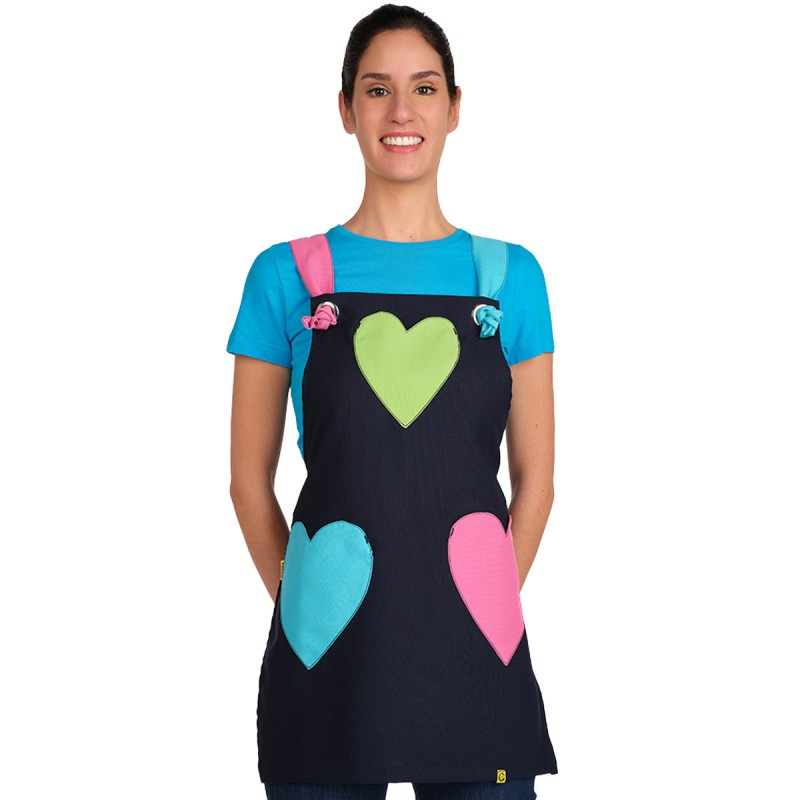 Estola Corazones Botón, Creatividad y Color