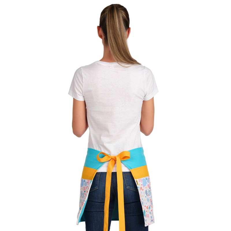 Delantal Diver Unisex 6 Bolsillos Alta Capacidad