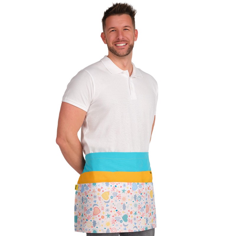 Delantal Diver Unisex 6 Bolsillos Alta Capacidad