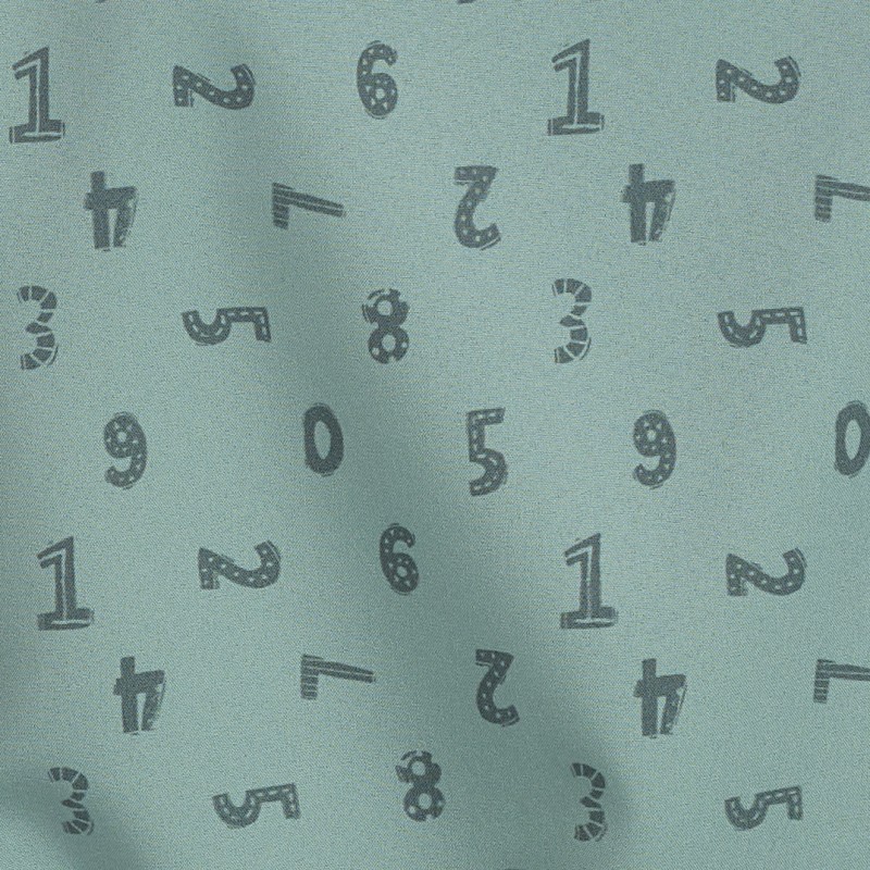 Estola Números Microfibra: Aprendizaje en Color