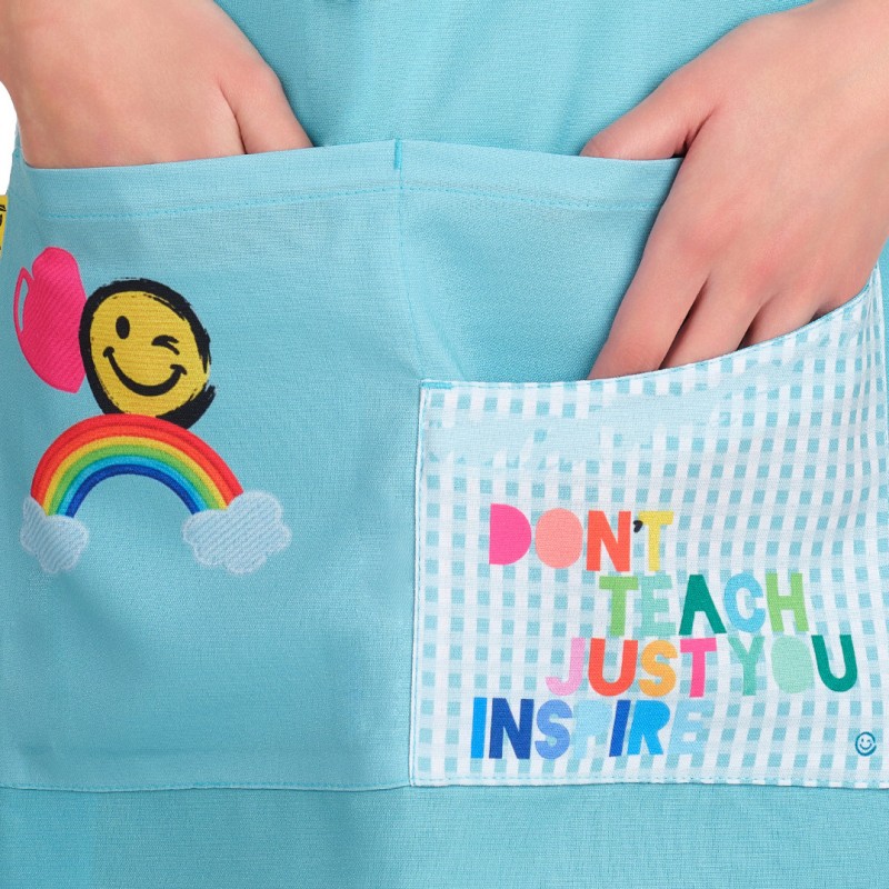 Estola Smile Turquesa: "Don't just teach, inspire"