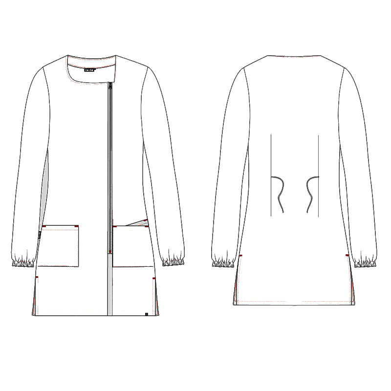 Bata Maestra Manga Larga Feelings Lacla