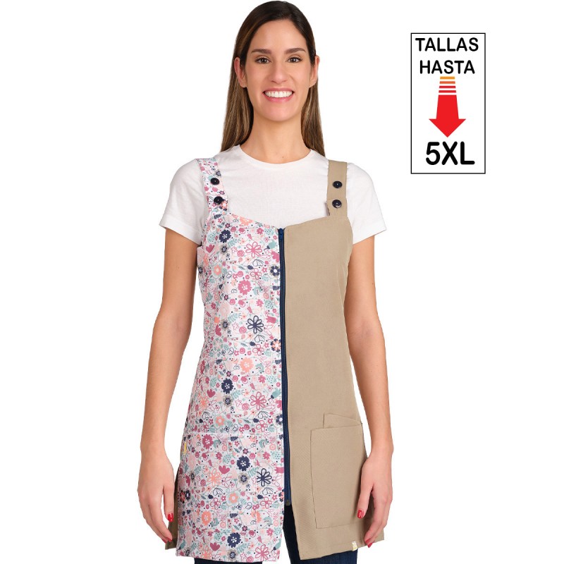 Pichi Maestra Sin Mangas Flower Estampado Lacla