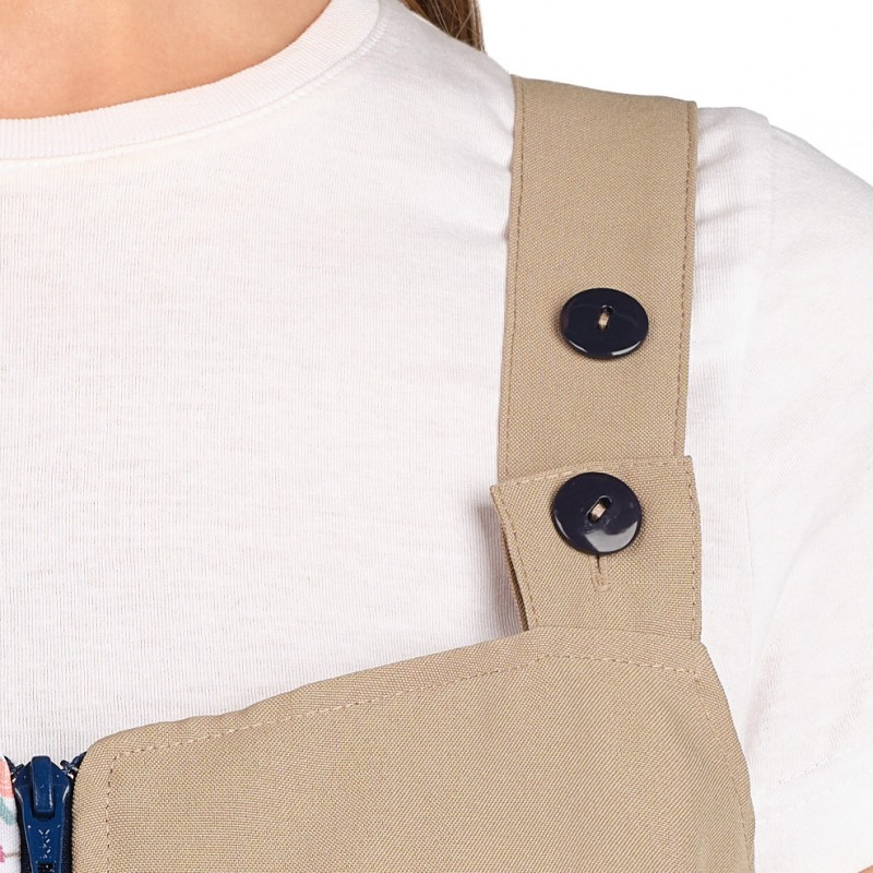 Pichi Maestra Sin Mangas Flower Estampado Lacla