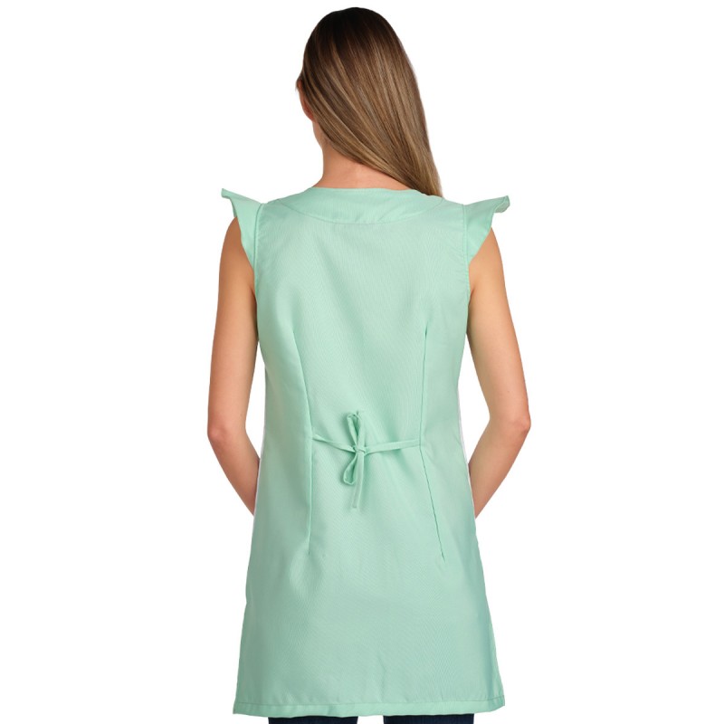 Casaca Maestra Sin Mangas Libros y Volantes Lacla