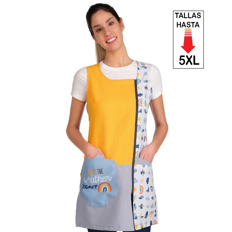 Casaca Maestra Sin Mangas Nubes Meteorología Lacl...